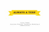 Tracey  Themne Associate Director, University Marketing & Communications