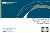 PPP Problems & Pitfalls: How to Avoid Them
