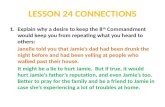 LESSON  24  CONNECTIONS
