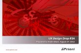 UX Design Drop  #3A