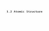1.2 Atomic Structure