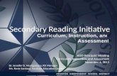 Secondary Reading Initiative