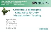 Creating & Managing Data Sets for Adv. Visualization Testing