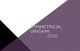 Symmetrical Origami