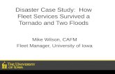 Disaster Case Study:  How Fleet Services Survived a Tornado and Two Floods