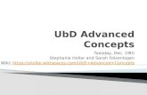 UbD  Advanced Concepts