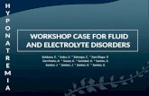 WORKSHOP CASE FOR FLUID     AND ELECTROLYTE DISORDERS