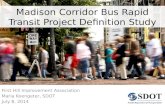 Madison Corridor Bus Rapid Transit Project Definition Study