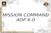 MISSION COMMAND ADP 6-0