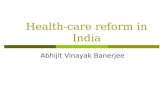 Health-care reform in  India