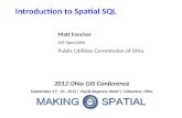Introduction to Spatial SQL