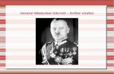 General Władysław Sikorski – further studies