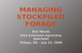 Managing Stockpiled Forage