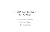 ET286 Lab Lecture 2/16/2011