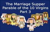 The Marriage Supper Parable of the 10 Virgins Part 3
