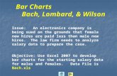Bar Charts Bach, Lombard, & Wilson