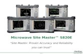 Microwave Site  Master™  S820E