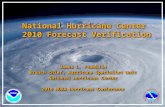 National Hurricane Center  2010 Forecast Verification