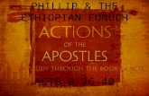 PHILLIP & THE ETHIOPIAN EUNUCH