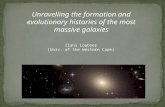 Unravelling the formation and evolutionary histories of the most massive galaxies