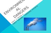 Environmental Dangers