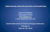 Global Warming, Global Warming Policy and Mortality Rates :