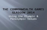 The Commonwealth Games Glasgow 2014