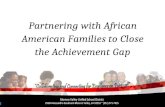 Partnering with African American Families to Close the Achievement Gap