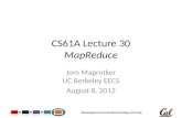 CS61A Lecture  30 MapReduce