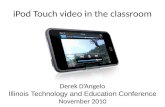 iPod Touch video in the classroom