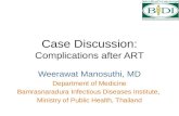 Case Discussion: Complications after ART