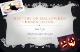 History of halloween presentation.