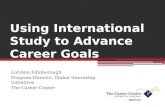 Using International Study to Advance Career Goals