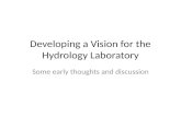 Developing a Vision for the  H ydrology Laboratory