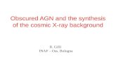 Obscured AGN and the synthesis of the cosmic X-ray background