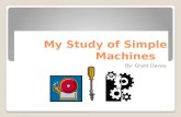 My Study of Simple Machines