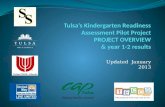 Tulsa’s Kindergarten Readiness Assessment Pilot Project PROJECT OVERVIEW & year 1-2 results