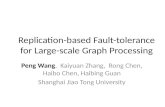 Replication-based Fault-tolerance for Large-scale Graph Processing
