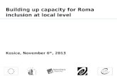 Building up capacity for Roma inclusion at local  level