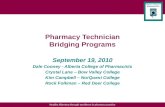 Pharmacy Technician Bridging Programs