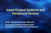 Input/Output  Systems and Peripheral Devices