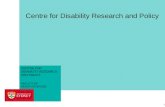Centre for Disability Research and Policy