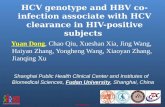 HCV genotype and HBV co-infection associate with HCV clearance in HIV-positive subjects