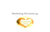 Marketing  Decisions for