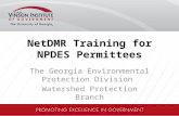 NetDMR  Training for NPDES  Permittees