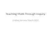 Teaching Math Through Inquiry