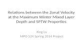 Xing Lu MPO 524 Spring 2014 Project
