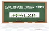 FCAT Writes Family Night