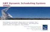 GBT Dynamic Scheduling System (DSS)