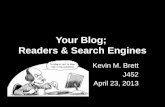 Your Blog;  Readers & Search Engines